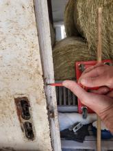 Das alte Schloss wird ausgebaut.