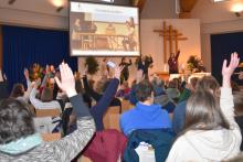 Hier werden gerade Vorstandswahlen abgehalten.